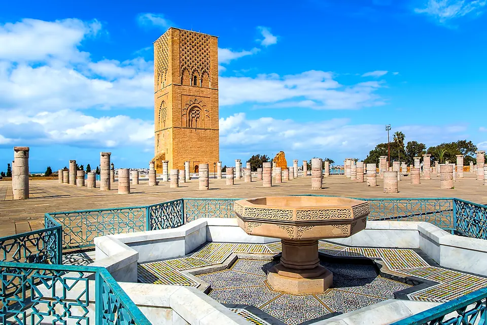 Hassan Tower in Rabat