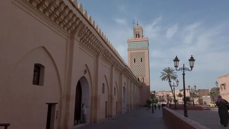 Imperial city architecture in Morocco