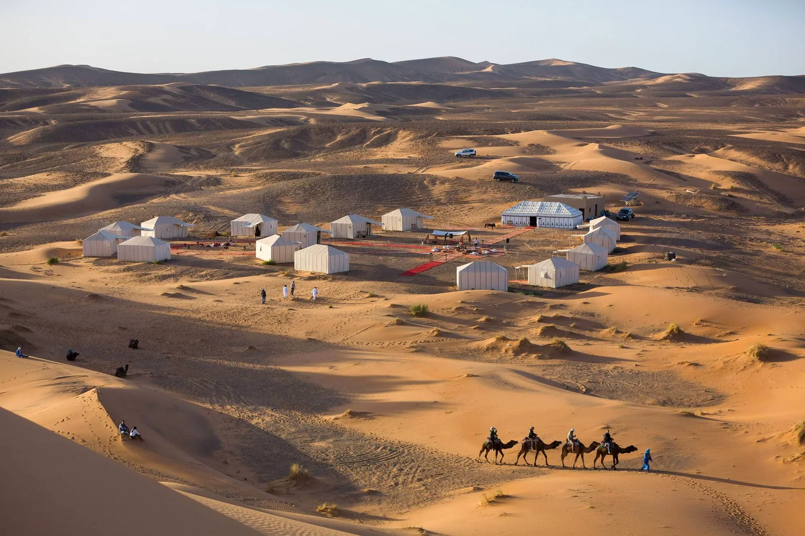 Sahara dunes on a multi-day Morocco tour
